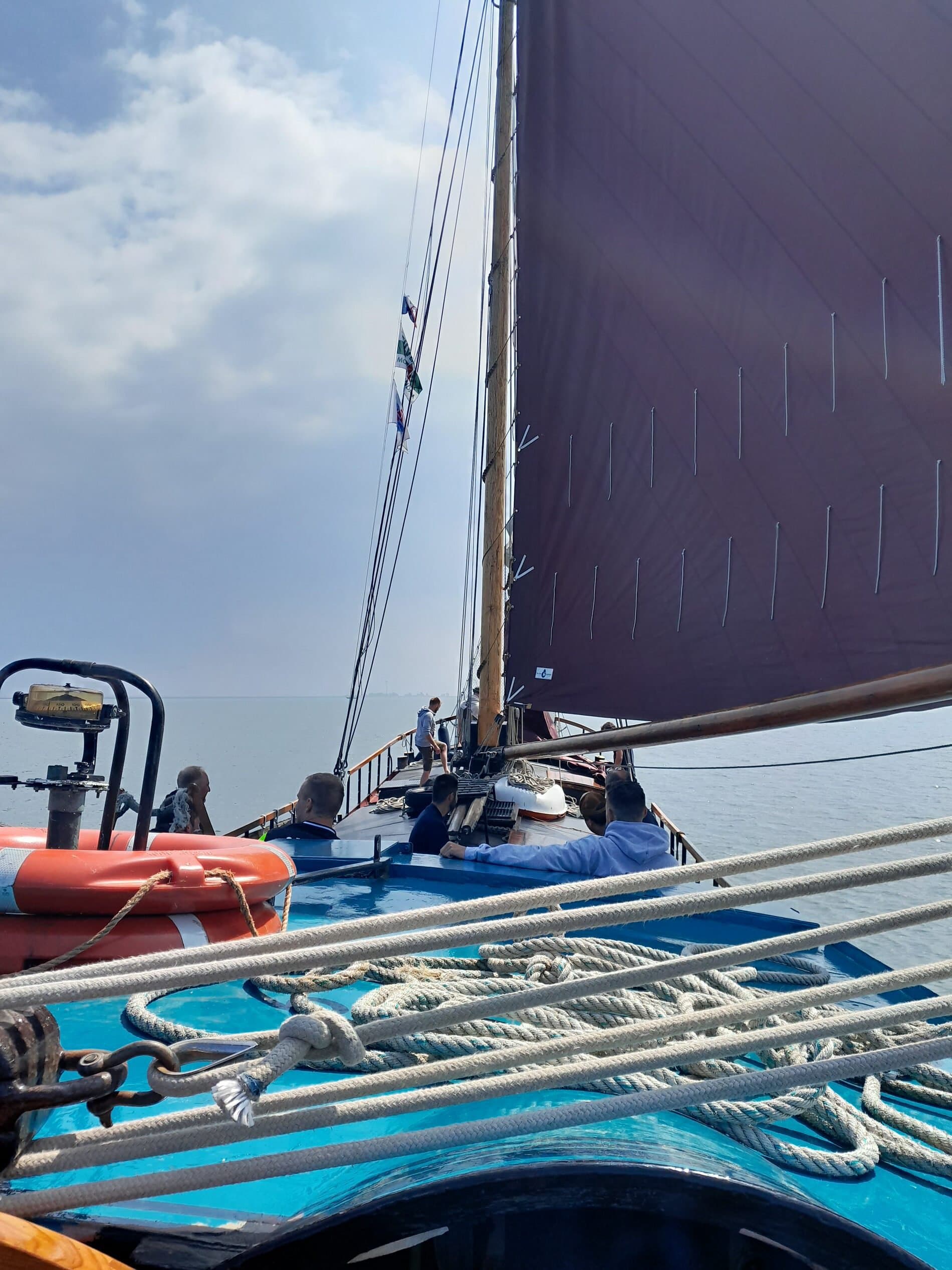Vaargebied zeilschip Catharina van Mijdrecht