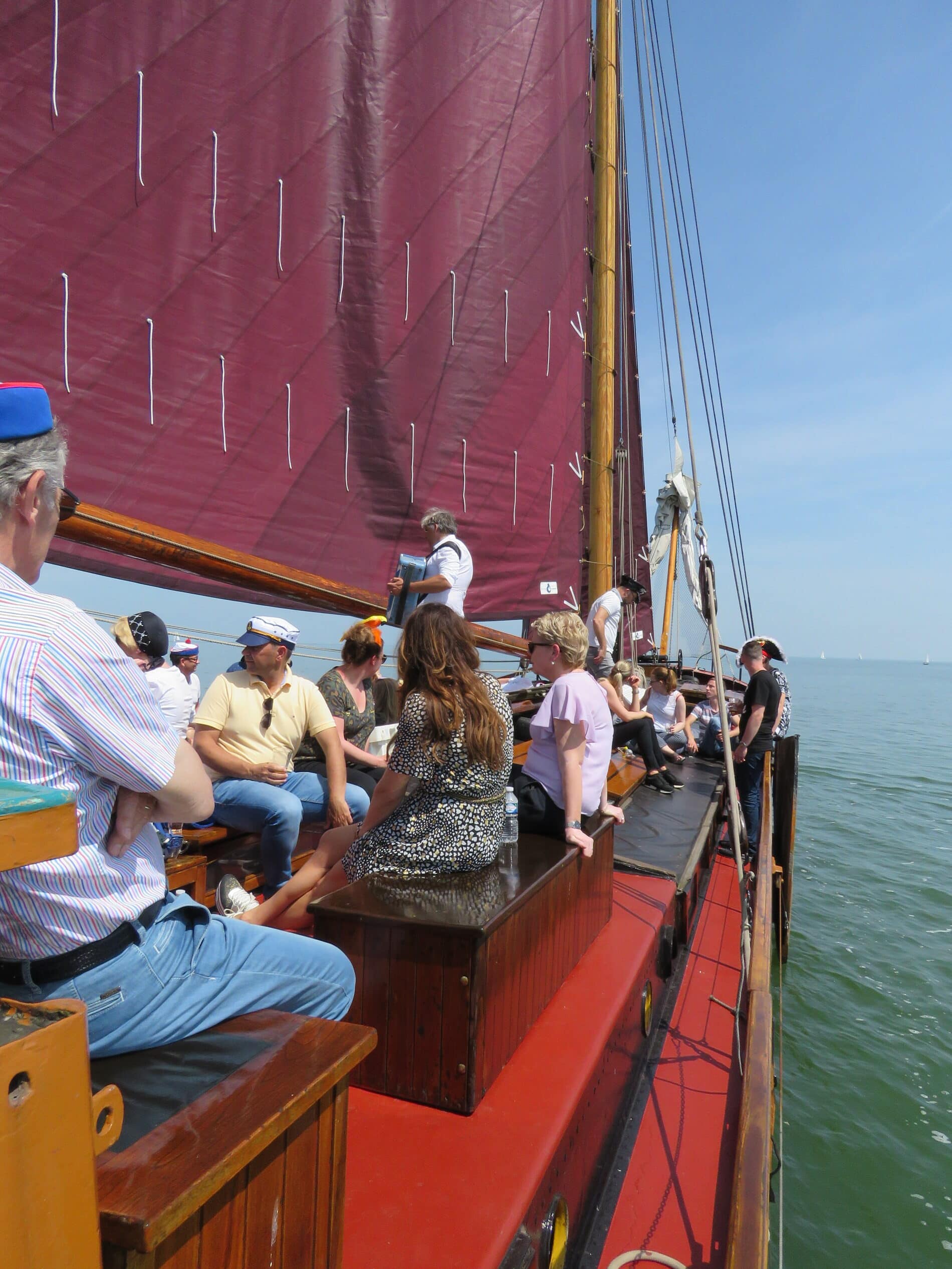 Weekend zeilen zelfverzorging