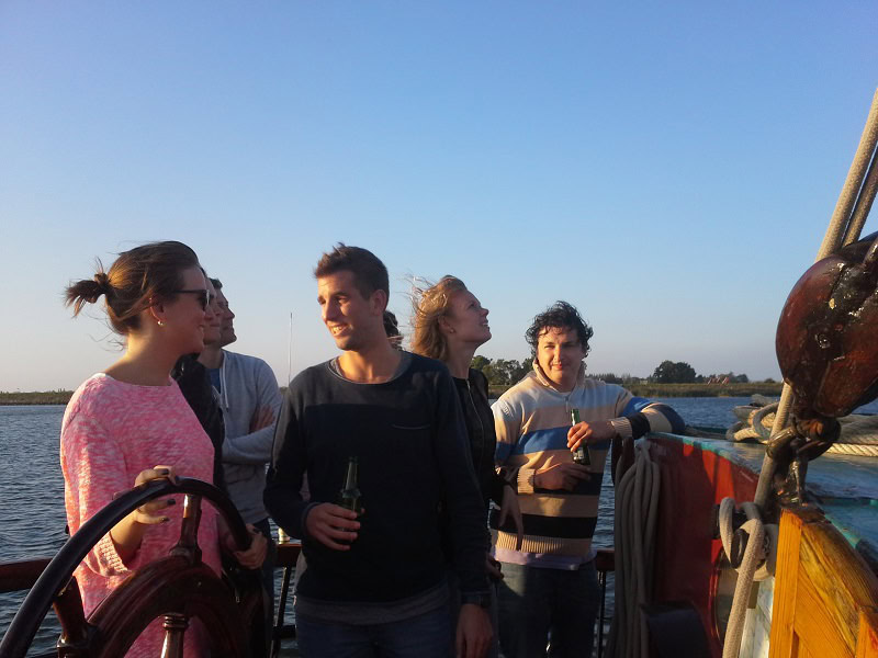 Vrijgezellenfeest zeilen op het IJsselmeer